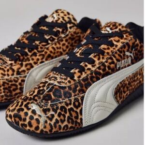 Puma Women’s Speedcat Leopard Print Sneakers